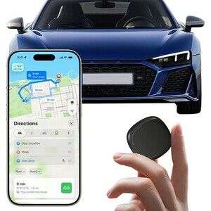 2 Pack GPS Tracker for Vehicles. White Square